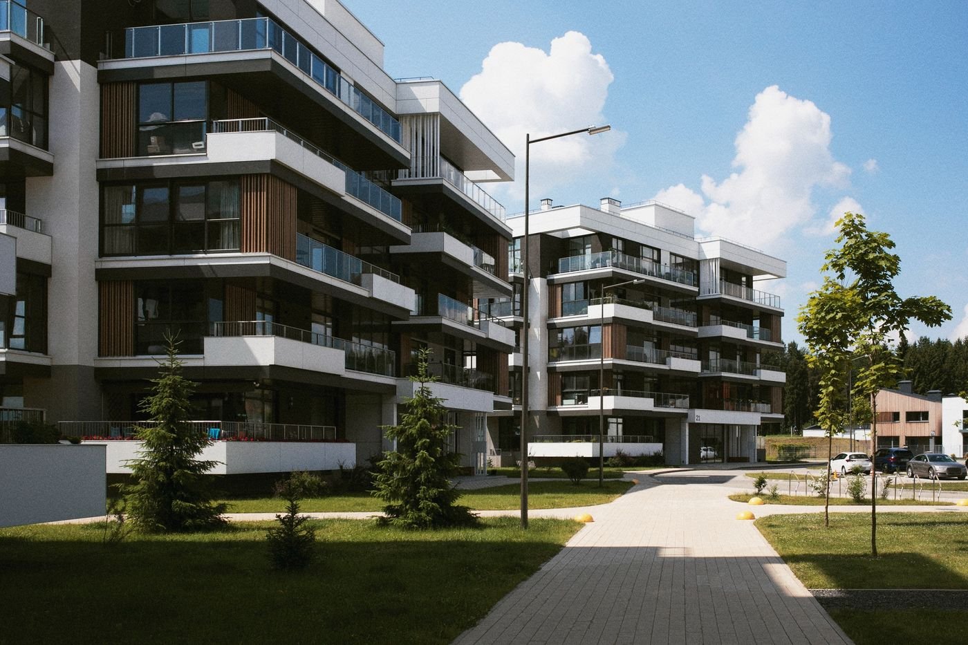Residential community parcel locker environment
