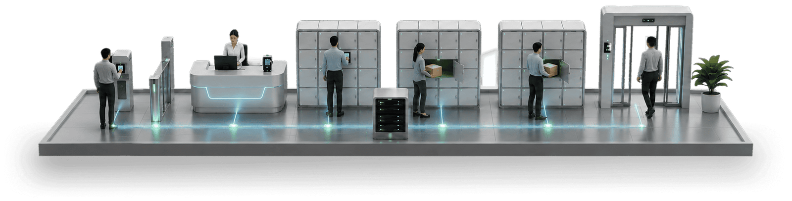 Smart locker management